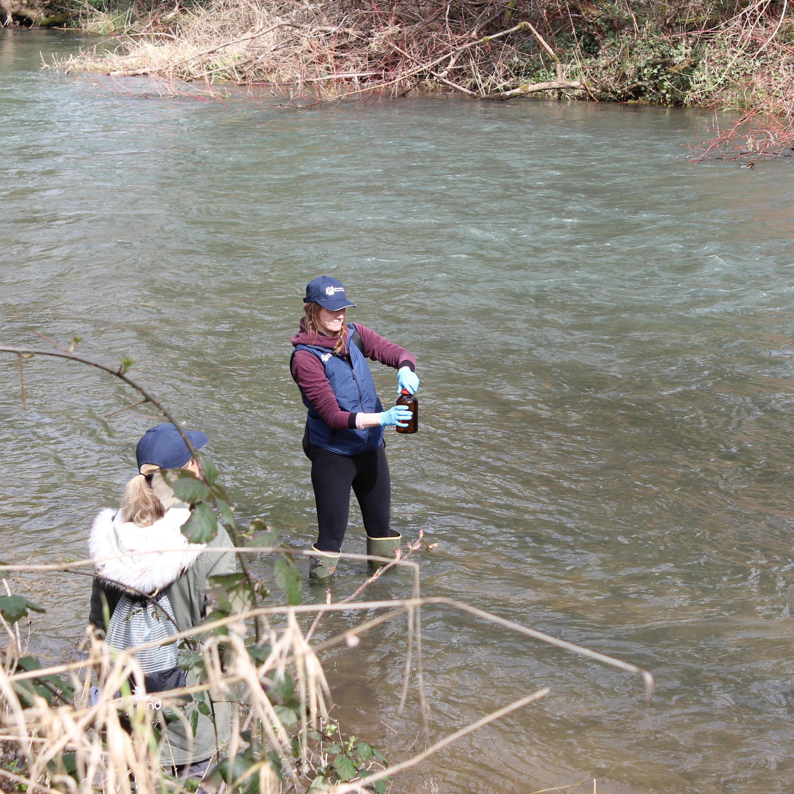 Amy Barton Water Quality Sampling CRBC