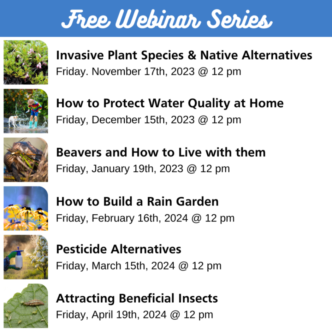 CRBC’s New Free Webinar Series