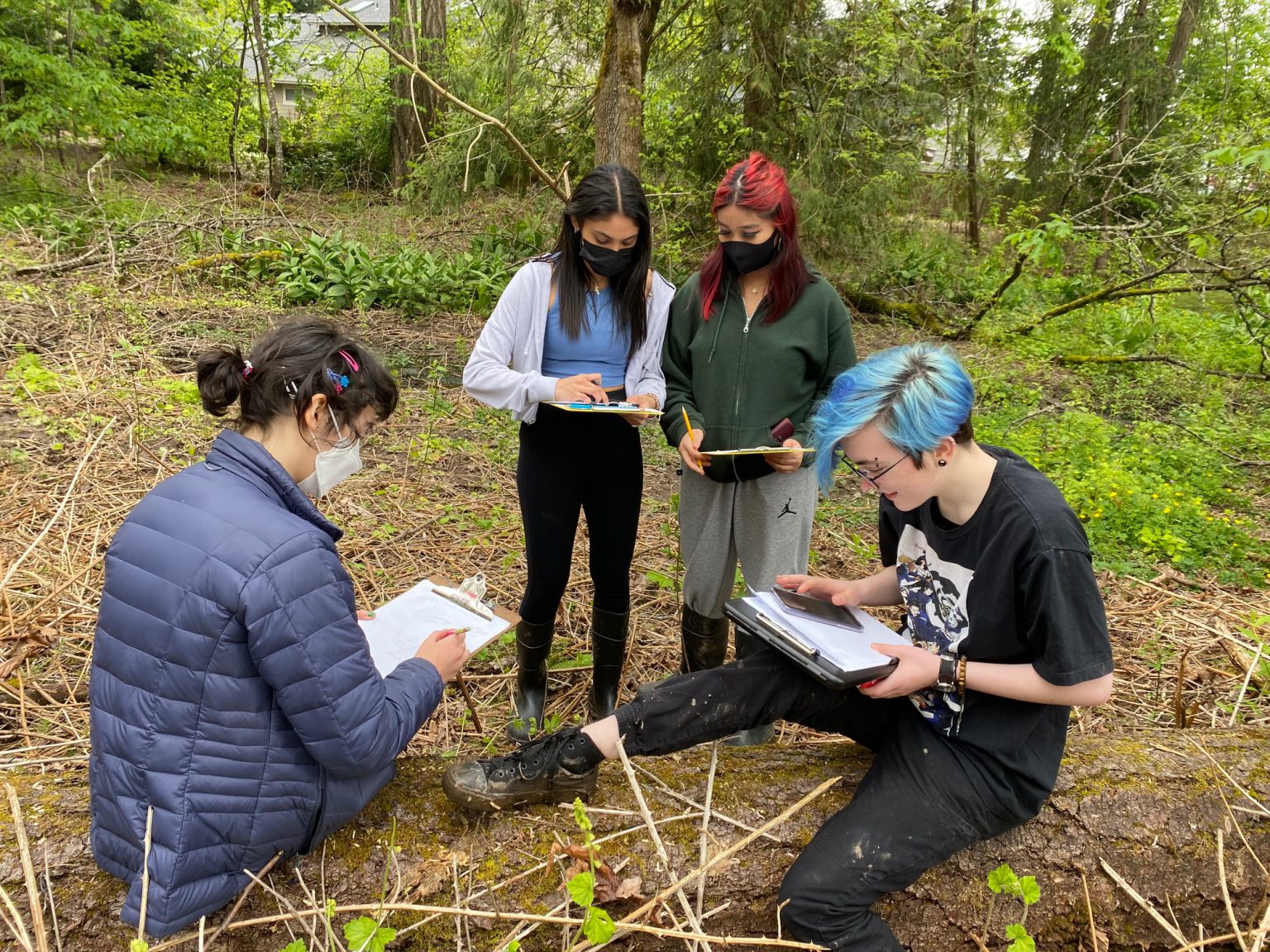 Field trip Clackamas River Basin Council