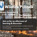 Wildfire Pub Talk