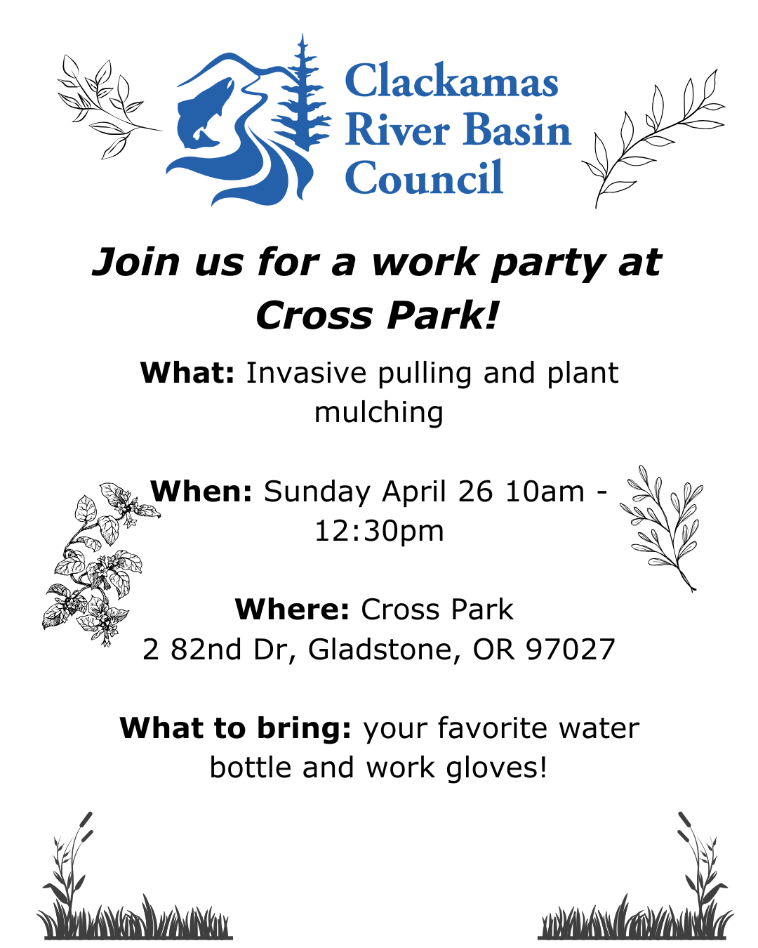 💚Earth Day at Cross Park💚